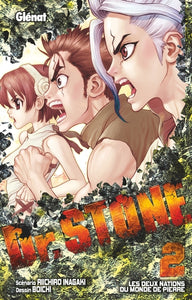 Dr. Stone, 2, Dr Stone / Les Deux Nations Du Monde De Pierre, Les Deux Nations Du Monde De Pierre